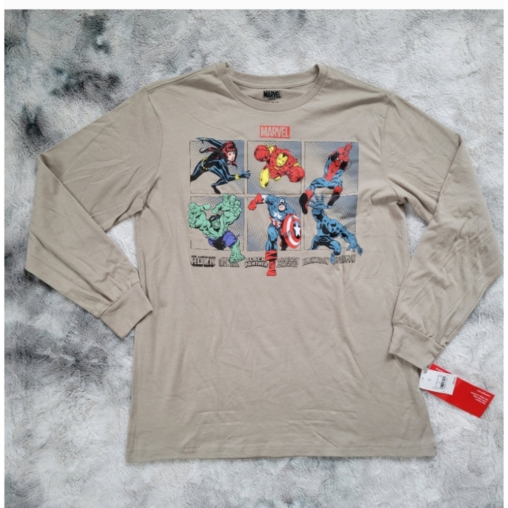 🆕️Marvel Men's Long Sleeve Avengers T-shirt M - Picture 2 of 7